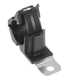 HT.151.01475 RATCHET P-CLAMP : RCC180SM10 FIXING ELEMENT 156.1X34.9 MM, BUNDLE DIAMETER: 19.4-36 MM, M10, BLACK..